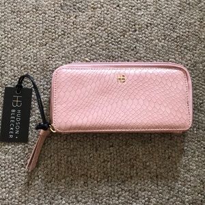 Hudson + Bleecker Rose gold phone wallet